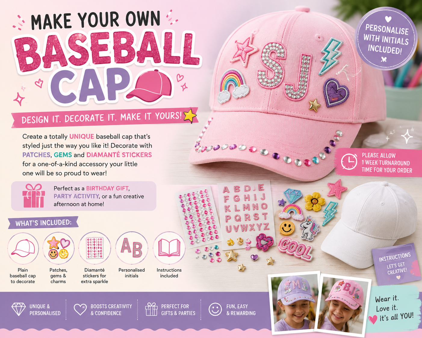 Make Your Own Baseball Cap
