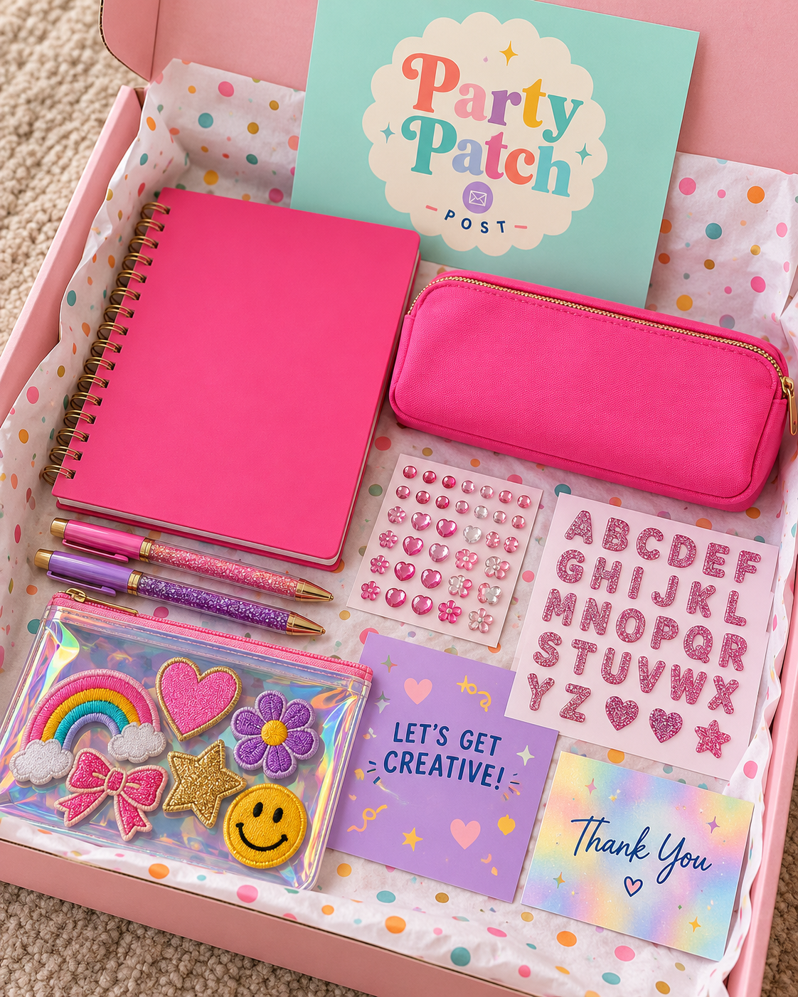 Create Your Own Note Pad & Pencil Case Box