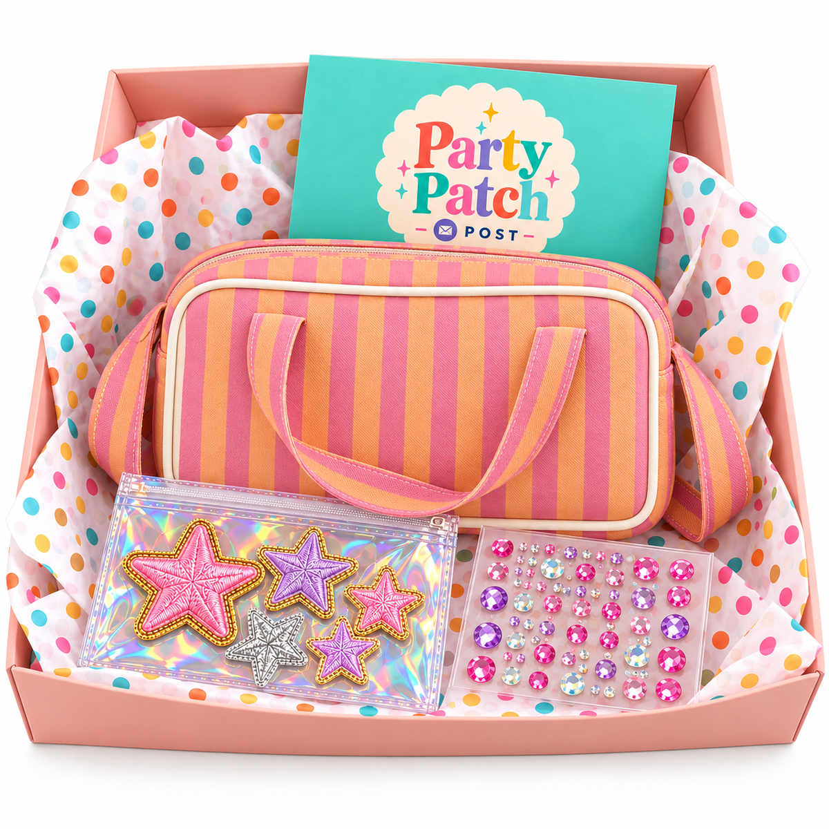 Create Your Own Girls Holdall Bag - Orange