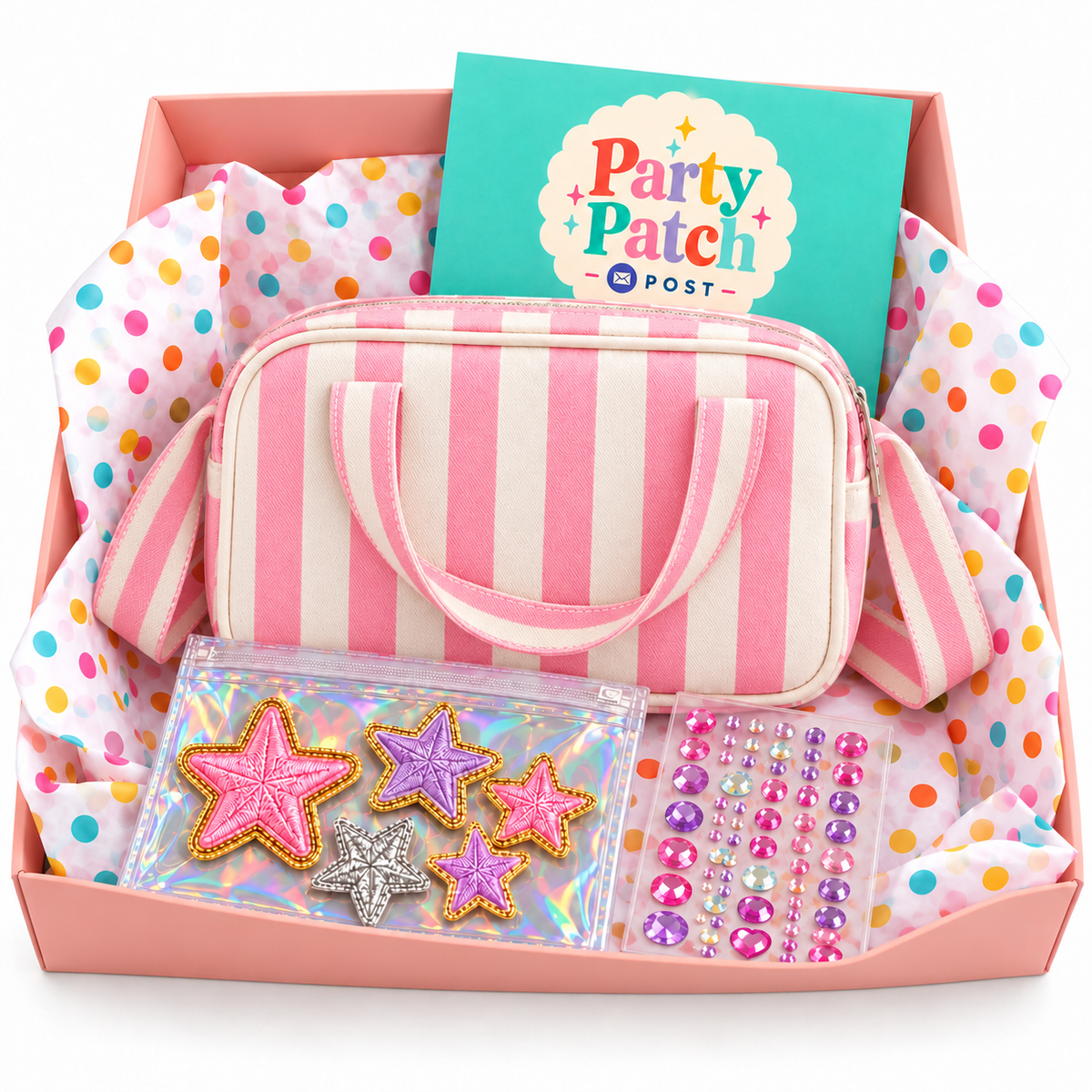 Create Your Own Girls Holdall Bag - Pink