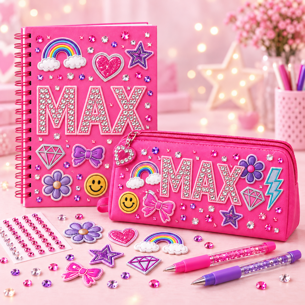 Create Your Own Note Pad & Pencil Case Box