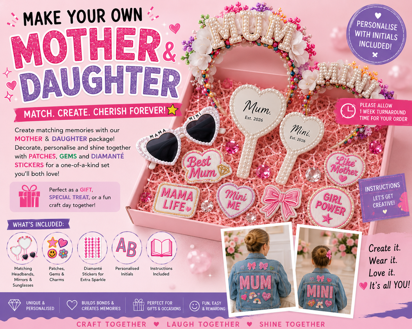 Mummy & Me At Home Denim Kit