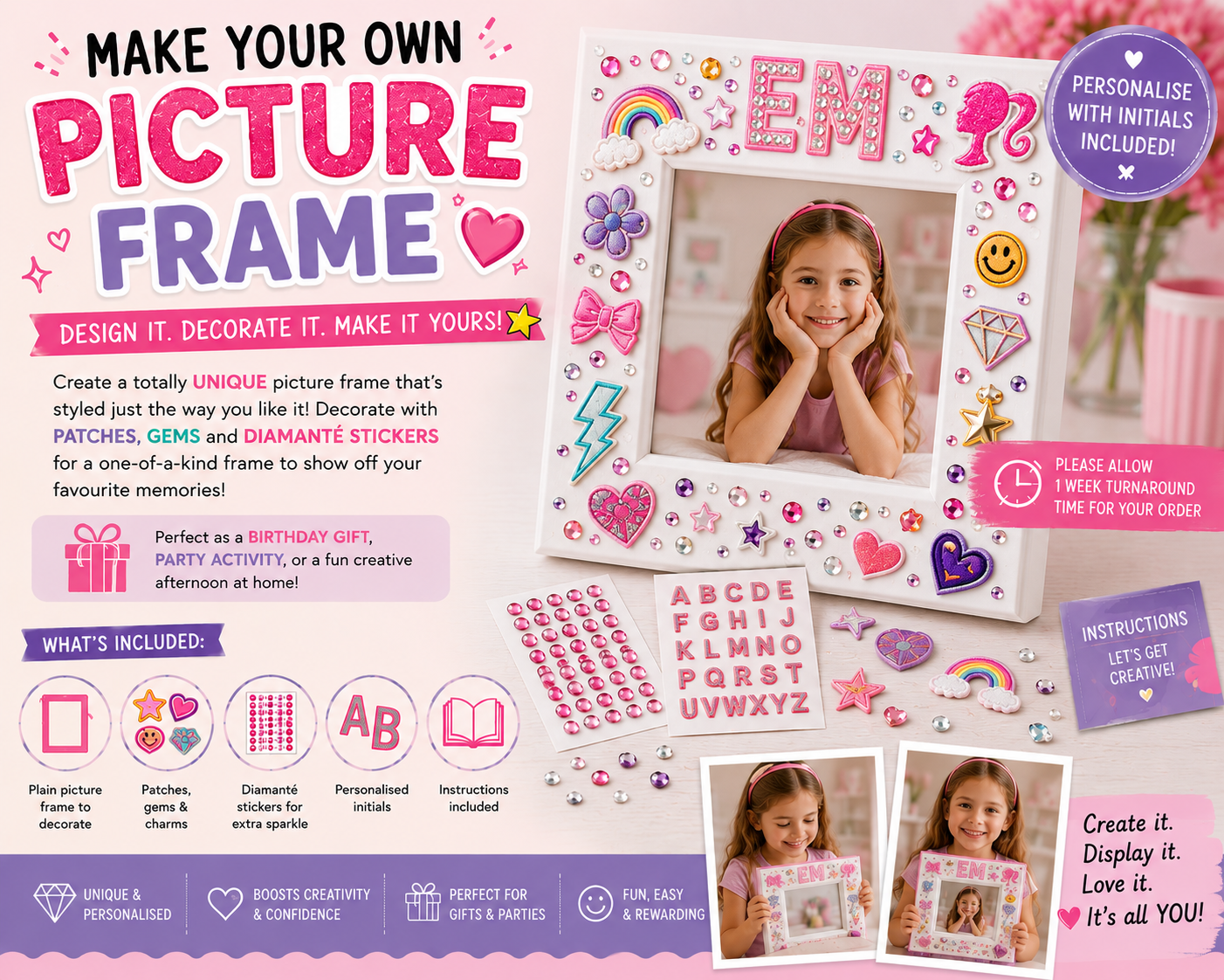 Make Your Own Photo Frame Kit
